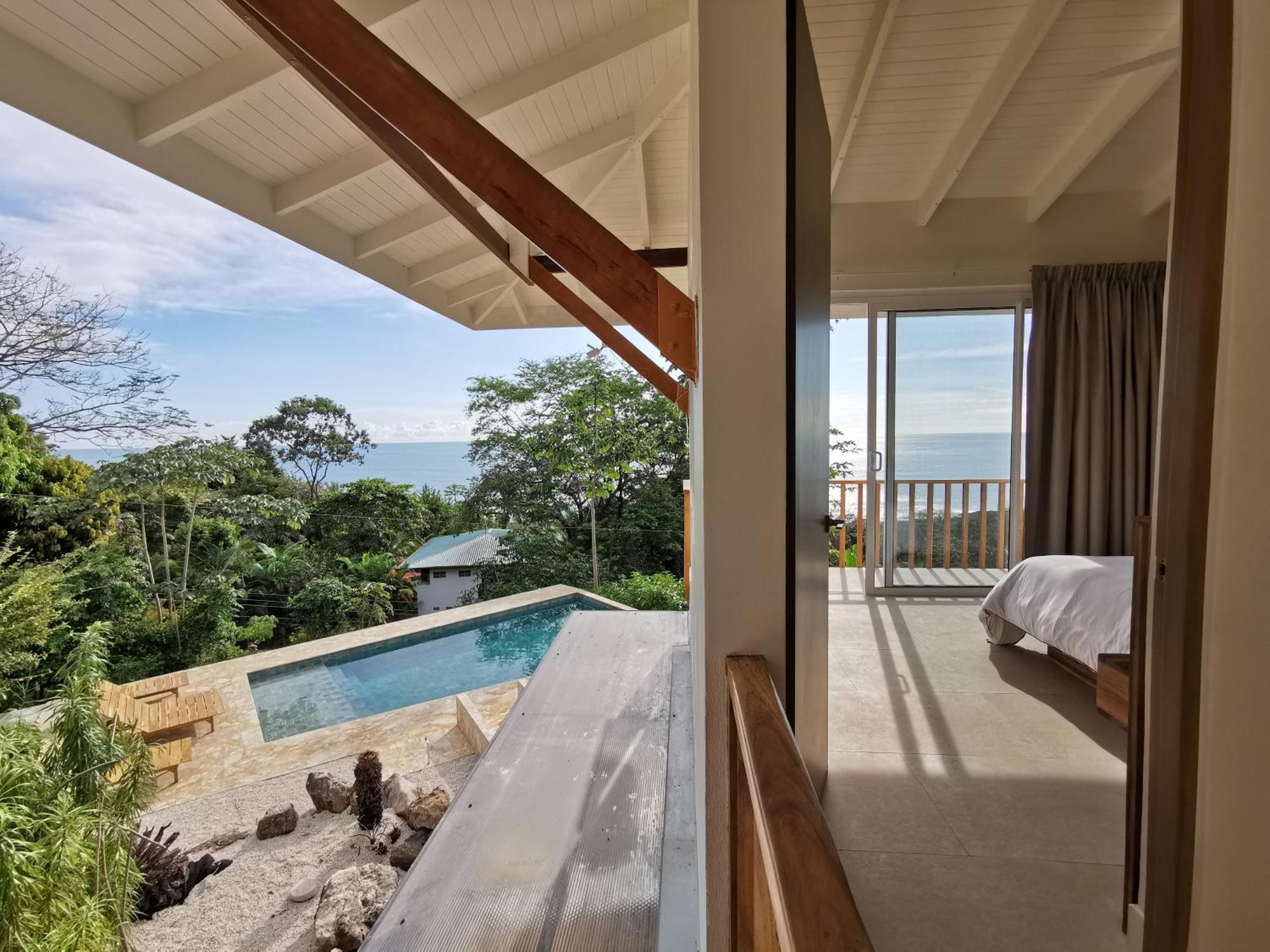 Casa Luna - Private Suites With Ocean View, Pool, Ac, Wifi Playa Santa Teresa  Buitenkant foto