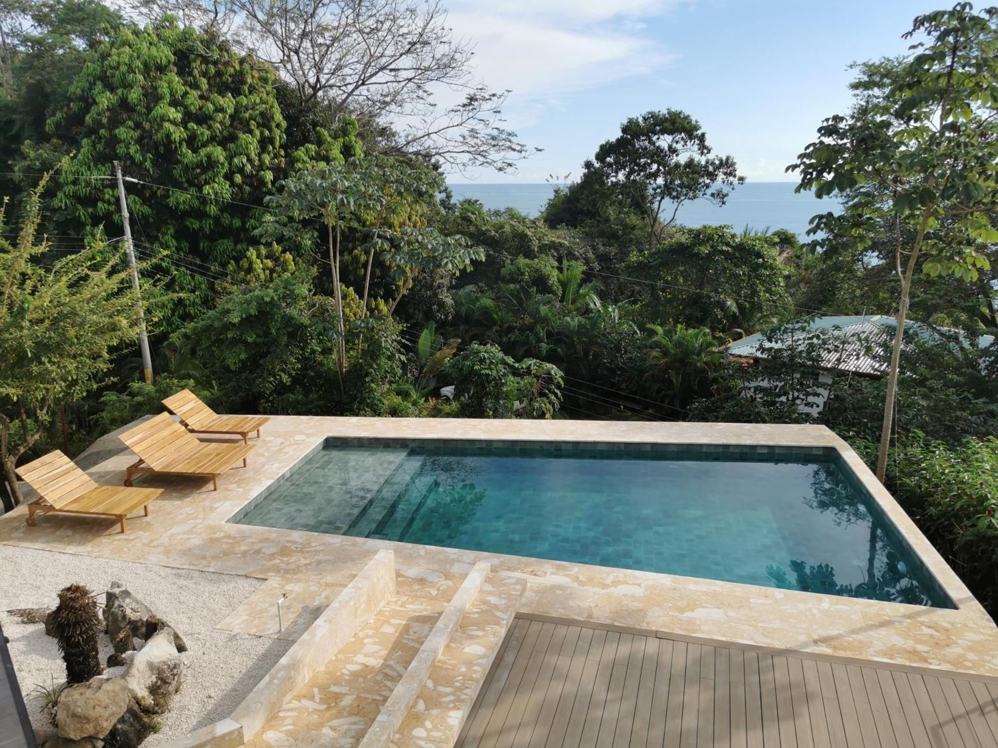Casa Luna - Private Suites With Ocean View, Pool, Ac, Wifi Playa Santa Teresa  Buitenkant foto