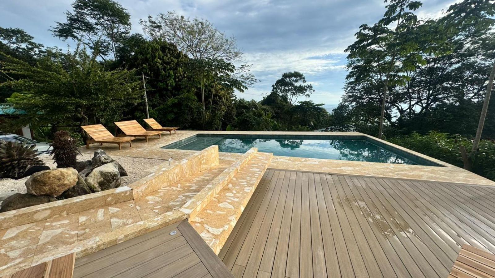 Casa Luna - Private Suites With Ocean View, Pool, Ac, Wifi Playa Santa Teresa  Buitenkant foto