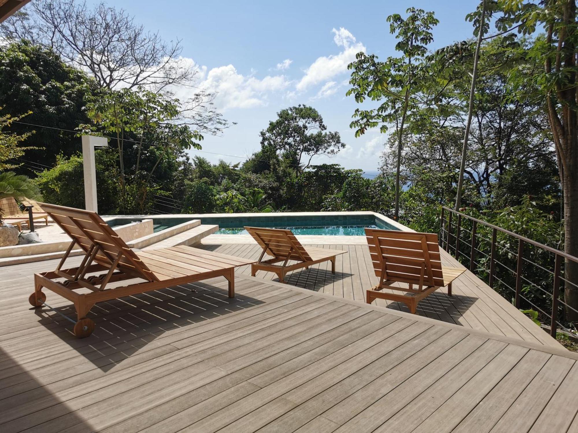 Casa Luna - Private Suites With Ocean View, Pool, Ac, Wifi Playa Santa Teresa  Buitenkant foto